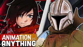 Ruby Rose vs The Mandalorian - Rap Battle! (ANIMATION VS ANYTHING: CH. II)