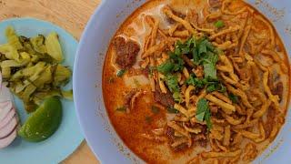 Exploring Northern Thailand EGG NOODLES in Chiang Mai! 3 Can't Miss Khao Soi Restaurants!