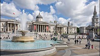 Trafalgar Square London - Ultimate 4K Walking Tour (Virtual Tour)
