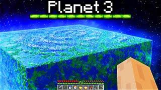 Minecraft, But there are Custom Planets...