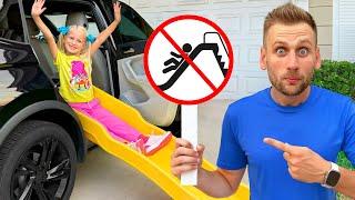 Safety Rules and Slide Surprises Adventure with Katya and Dima