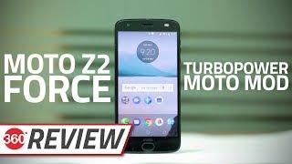 Moto Z2 Force With TurboPower Moto Mod Review