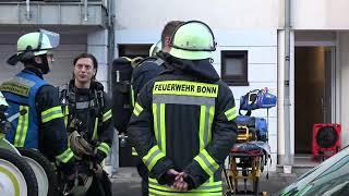 Angebranntes Essen löst Feuerwehreinsatz aus in Bonn-Nordstadt am 28.02.25