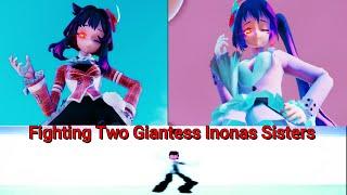 Shrunken Life Under Teasing Full Walkthrough Fighting Giantess Inonas Sisters 