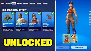 HOW TO UNLOCK RENEGADE RAIDER SKIN, AERIAL ASSAULT TROOPER SKIN FORTNITE FAST