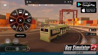 РЕЛИЗ BUS SIMULATOR CITY RIDE СКАЧАТЬ НА АНДРОИД ОБЗОР BUS SIMULATOR CITY RIDE ANDROID GAMEPLAY