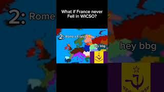 What if France Never Fell in WICSO? #adizzpro #history #map #whatif