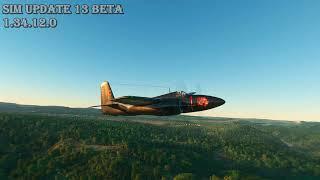 MSFS Sim Update 13 BETA Release Update 1.34.12.0 PLUS FIRST LOOK AT THE F7F-3 Tigercat from Virtavia