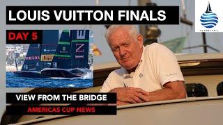 Day 5 - Louis Vuitton Cup Finals - View From The Bridge - America's Cup - 1-10-24