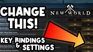 Change THIS Setting If You Want To PvP In New World! New World Key Bindings & UI Settings