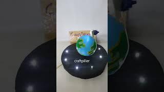 geostationary satellite working model - #shorts   | craftpiller