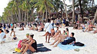 Look! This is BORACAY White Beach on December 26 2024 4:35pm Walk Daming Tao From Station 3 to 1