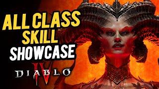 ALL CLASS SKILLS SHOWCASE - Diablo 4