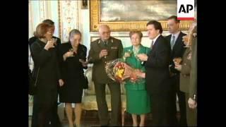 RUSSIA: MOSCOW: BRITAIN HONOURS SOVIET MARSHAL FOR WWII HEROISM