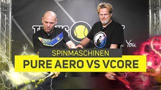 Pure Aero VS VCORE - An wen geht diese Runde? | Hands-On | Tennis-Point