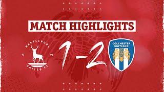 Highlights | Hartlepool United 1-2 Colchester United