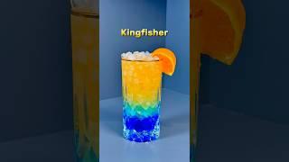 Kingfisher (a delicious and well balanced layered cocktail) Recipe in the comments #cocktails