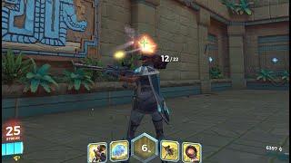 Octavia can shoot her weapon in a really interesting way | Paladins