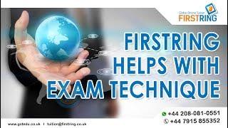 how to improve exam technique |online tutoring| Firstring | Global | Online | Tuition|