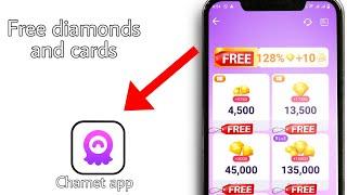 chamet app free coins hack, free coins camet app use,chamet app free video call kaise kare