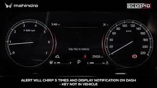 Scorpio How to Understand Car Alerts and Alarms