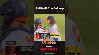 #baltimoreorioles shutout the #washingtonnationals 4-0 #orioles #nats #birdland #shorts #shortvideo