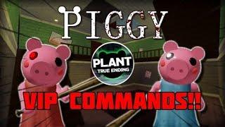 *NEW* VIP COMMANDS in PIGGY ( NEW UPDATE!! ) Roblox LIVE HELPING PEOPLE GET TRUE ENDING!!