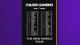 New Childish Gambino world tour announced