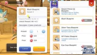 Blush Blueprint - how to get it and unlock Blush Headgear (quest) in Ragnarok M Eternal Love