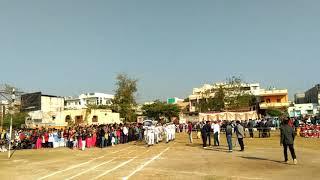 march past on MD jain ground sanawad, khargone,