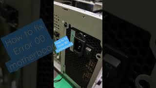 fix motherboard 00 error #motherboard #motherboardrepair #pc #fixed