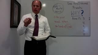 R F Wahlquist Come Follow Me Alma 13 16 Pre Mortal World, Bad things happen to Good people, Trials