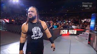 Jacob Fatu Frist Entrance - WWE SmackDown 6/28/2024