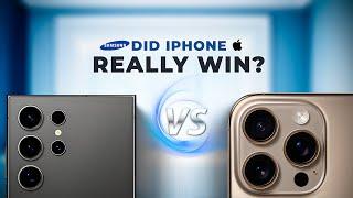 Samsung Galaxy S24 Ultra DESTROYS iPhone 16 Pro Max in Camera Specs?