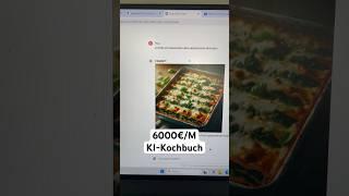 6.000€/M mit KI-Kochbuch  #amazonkdp #kdp #onlinegeldverdienen #geldverdienen