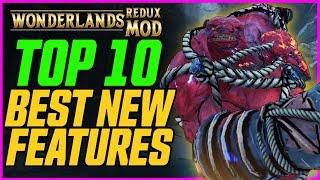 Top 10 BEST New Additions in Wonderlands Redux! // Chaos Rework, Dashing, New Skills & More!