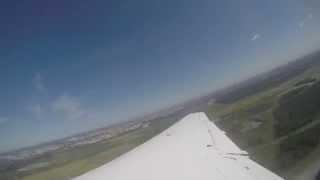 Взлёт из Пулково на Embraer-145 (timelapse)