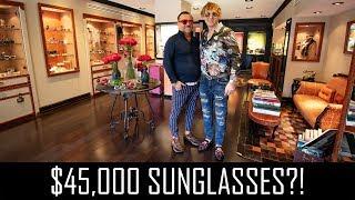 $45,000 Sunglasses by The Luxuriator!