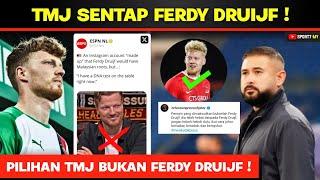 Malaysia Kena SCAM ! Ferdy Druijf Bukan Pilihan TMJ untuk Jadi Warisan Harimau Malaya !