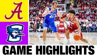 #7 Alabama vs Creighton Highlights | NCAA Men's Basketball | 2024 College Basketball