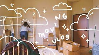 hello, i actually love building flatpack furniture  studio moving vlog