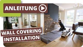 DIY Room Decor - Real Wood Panel for Wall Covering - Installation Tutorial - planeo WoodWall