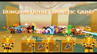 Roblox dungeon quest gilded skies | cosmetic grind