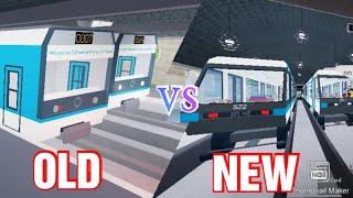 ROBLOX AUTOMATIC SUBWAY LIGNE 1 OLD VS NEW