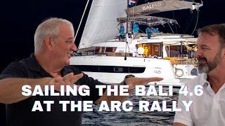 The Bali 4.6 sailing the ARC Rally