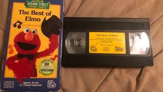 The Best of Elmo 1994 VHS [HQ]