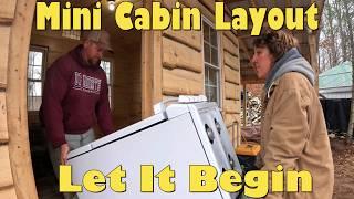 This HAS to Work: Off-Grid Mini Cabin Layout Challenges + Kitchen Install Begins!