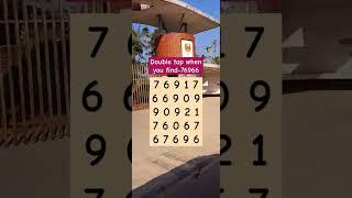 Double tap when you find-76966 #shorts #puzzlegame #brainteaser