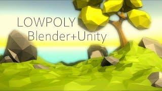 Создаём лоупольную стилизацию - Blender - Unity - Low Poly / Как создать игру [Урок 67]