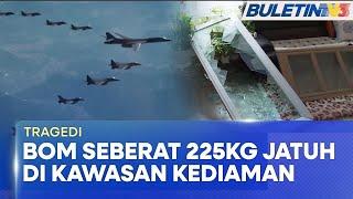 TRAGEDI | Jet Pejuang “Tidak Sengaja” Jatuhkan Bom Di Tempat Awam